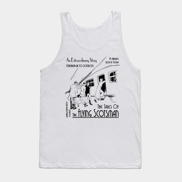 The Tales Of The Flying Scotsman Tank Top by black8elise